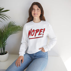 NOPE! - Mediumweight Sweatshirt
