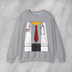 Mini-Bodz Doctor (Shirt & Tie) - Mediumweight Sweatshirt