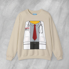 Mini-Bodz Doctor (Shirt & Tie) - Mediumweight Sweatshirt