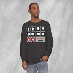 Cheat Code - Long Sleeve Crewneck T-Shirt