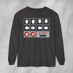 Cheat Code - Long Sleeve Crewneck T-Shirt