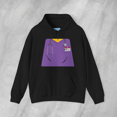 Mini-Bodz Scrubs (Purple) - Mediumweight Hoodie