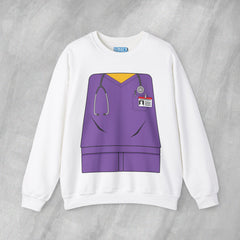 Mini-Bodz Scrubs (Purple) - Mediumweight Sweatshirt