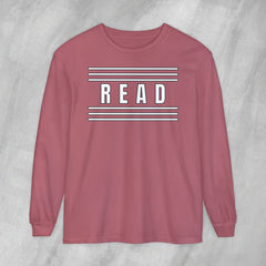 Read Between the Lines - Long Sleeve Crewneck T-Shirt