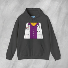Mini-Bodz Doctor (Button-Up Shirt) - Mediumweight Hoodie