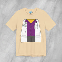 Mini-Bodz Doctor (Button-Up Shirt) - Short Sleeve Crewneck T-Shirt