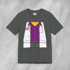 Mini-Bodz Doctor (Button-Up Shirt) - Short Sleeve Crewneck T-Shirt