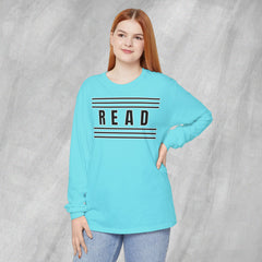 Read Between the Lines - Long Sleeve Crewneck T-Shirt