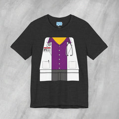 Mini-Bodz Doctor (Button-Up Shirt) - Short Sleeve Crewneck T-Shirt