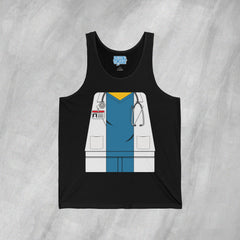 Mini-Bodz Doctor (Blue Scrubs) - Jersey Tank Top