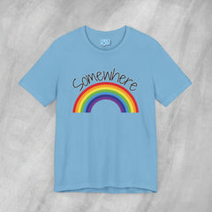 Somewhere Over the Rainbow - Short Sleeve Crewneck T-Shirt