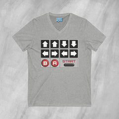 Cheat Code - Short Sleeve V-Neck T-Shirt