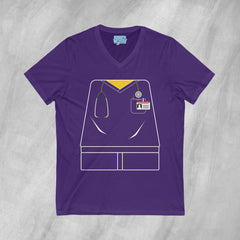 Mini-Bodz Scrubs (Garment Color) - Short Sleeve V-Neck T-Shirt