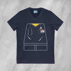 Mini-Bodz Scrubs (Garment Color) - Short Sleeve V-Neck T-Shirt
