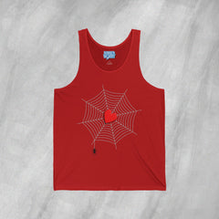 Heart of the Web - Jersey Tank Top