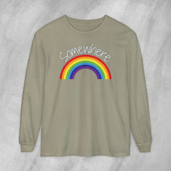 Somewhere Over the Rainbow - Long Sleeve Crewneck T-Shirt